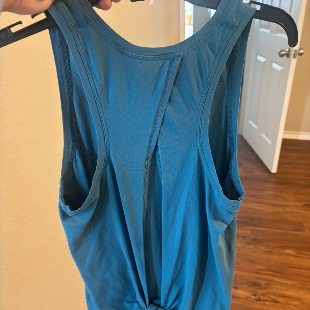 lululemon athletica Blue Tank Top